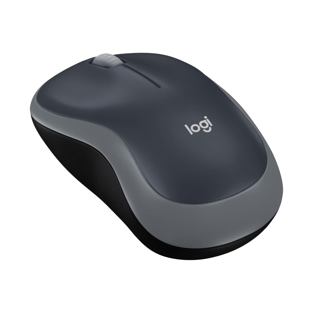 Logitech M185 Kabellose Maus, 2,4 GHz mit USB-Nano-EmpfŠnger, 12 Monate Batterielaufzeit, 1000 DPI Optical Tracking, FŸr Links- und RechtshŠnder, Kompatibel mit PC, Mac, Laptop - Grau
