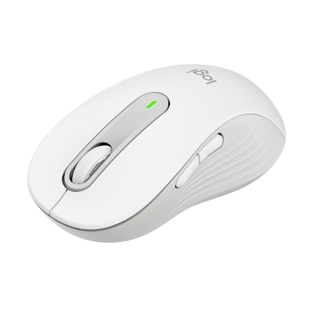 Logitech Signature M650 Kabellose Maus - für kleine bis mittelgroße Hände, 2-Jahres-Batterie, Leise Klicks, Anpassbare Seitentasten, Bluetooth, Kompatibilität mit Mehreren Geräten - Grau