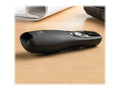 Logitech Bluetooth and USB Laser Presenter/Presentation Clicker - Universal Compatibility, 20m Range, Customizable, Smart Battery 12 Months Usage - Black