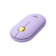 Logitech Pebble Mouse 2 M350s schlanke kabellose Bluetooth-Maus, mobil, leicht, anpassbare Taste, leise Klicks, Easy-Switch für Windows, macOS, iPadOS, Android, ChromeOS - Grafit