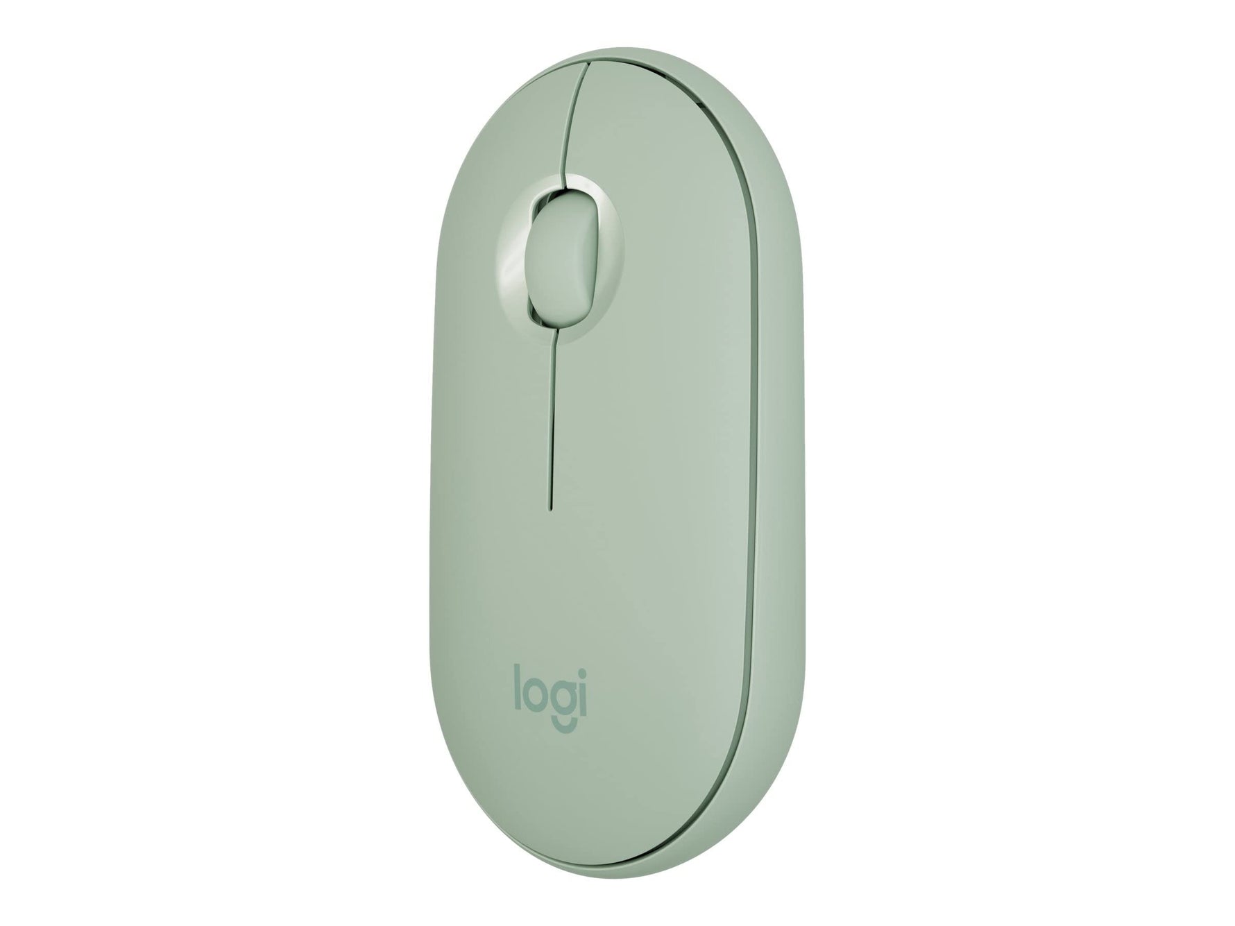 Logitech Pebble Mouse 2 M350s schlanke kabellose Bluetooth-Maus, mobil, leicht, anpassbare Taste, leise Klicks, Easy-Switch für Windows, macOS, iPadOS, Android, ChromeOS - Grafit