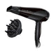 Remington Haartrockner Ionen [leicht, Diffusor & Stylingdüse] weiß (2200W, Keramik-Ionen: schonendes Styling & gleichmäßige Wärmeverteilung, 3 Heiz- & 2 separate Gebläsestufen + Abkühlstufe) D3199