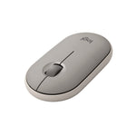 Logitech Pebble Mouse 2 M350s schlanke kabellose Bluetooth-Maus, mobil, leicht, anpassbare Taste, leise Klicks, Easy-Switch für Windows, macOS, iPadOS, Android, ChromeOS - Grafit