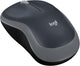 Logitech M185 Kabellose Maus, 2,4 GHz mit USB-Nano-EmpfŠnger, 12 Monate Batterielaufzeit, 1000 DPI Optical Tracking, FŸr Links- und RechtshŠnder, Kompatibel mit PC, Mac, Laptop - Grau