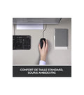 Logitech MK120 Kabelgebundenes Set mit Tastatur und Maus fŸr Windows, Franzšsisches AZERTY-Layout - Schwarz