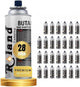 Roland Camping Butan Gaskartusche 227g – 28 Stück (MSF-1a Bajonett)