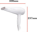 Remington Haartrockner Ionen [leicht, Diffusor & Stylingdüse] weiß (2200W, Keramik-Ionen: schonendes Styling & gleichmäßige Wärmeverteilung, 3 Heiz- & 2 separate Gebläsestufen + Abkühlstufe) D3199