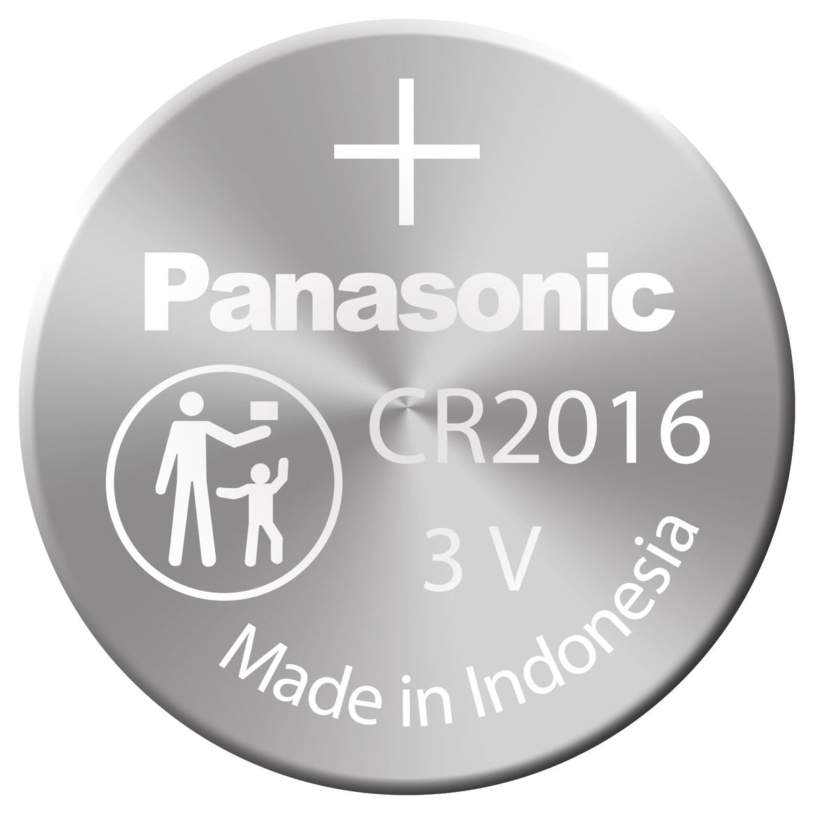 Panasonic CR2016 Lithium Knopfzelle, 3V, 2er Pack, 2B/3605/70