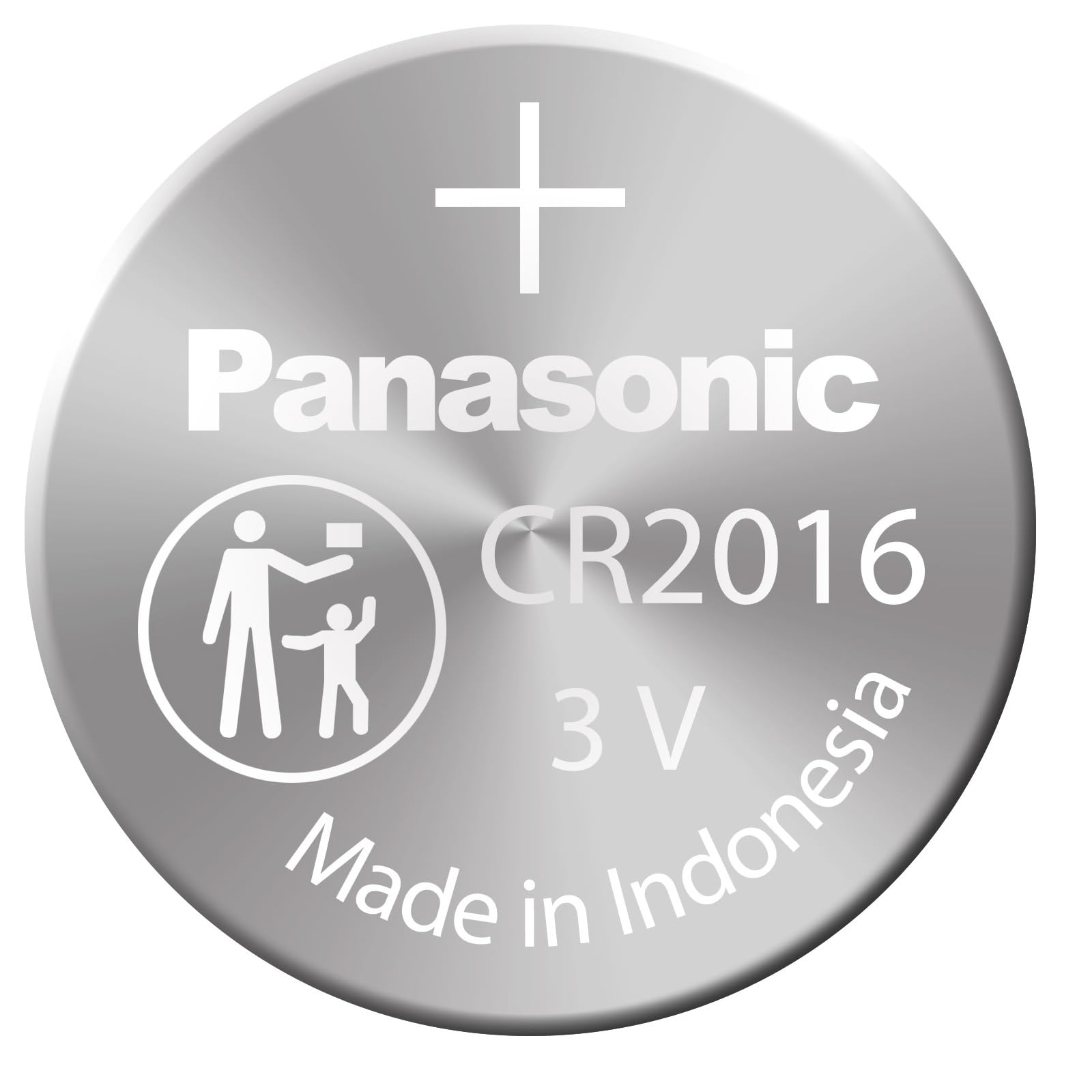 Panasonic CR2016 Lithium Knopfzelle, 3V, 2er Pack, 2B/3605/70