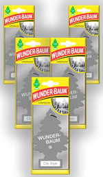 Wunder-Baum Autoduft Lufterfrischer Duftbaum Düfte 5 Stück + Stift light-tribe (Mai-Tai)