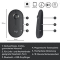 Logitech M350 Pebble Kabellose Maus