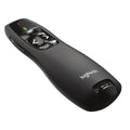Logitech Bluetooth and USB Laser Presenter/Presentation Clicker - Universal Compatibility, 20m Range, Customizable, Smart Battery 12 Months Usage - Black