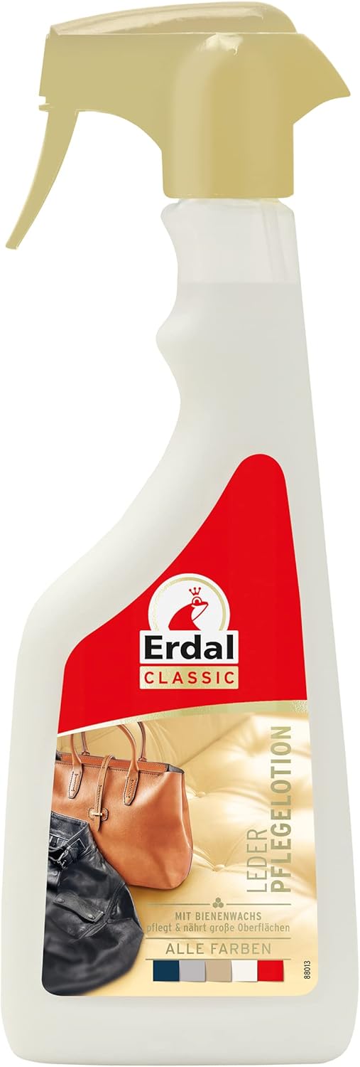ERDAL Lederpflege-Lotion, 500 ml, Alle Farben Auch Weiß, Einheitsgröße, 3075