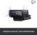 Logitech C920s HD PRO Webcam, Full-HD 1080p, 78° Blickfeld, Autofokus, Belichtungskorrektur, USB-Anschluss, Abdeckblende, Für Skype, FaceTime, Hangouts,etc., PC/Mac/ChromeOS/Android/Xbox One -Schwarz