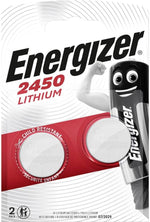 Energizer CR2450 Batterien, Lithium Knopfzelle, 2 Stück