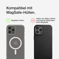 Belkin BoostCharge Ladegerät induktive 3-in-1 Ladestation Qi2, 15 W, klappbar MagSafe-kompatibles Ständer für Apple iPhone 17, Air, Pixelsnap, Apple Watch, AirPods, mit Netzteil – Schwarz