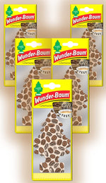 Wunder-Baum Autoduft Lufterfrischer Duftbaum Düfte 5 Stück + Stift light-tribe (Mai-Tai)