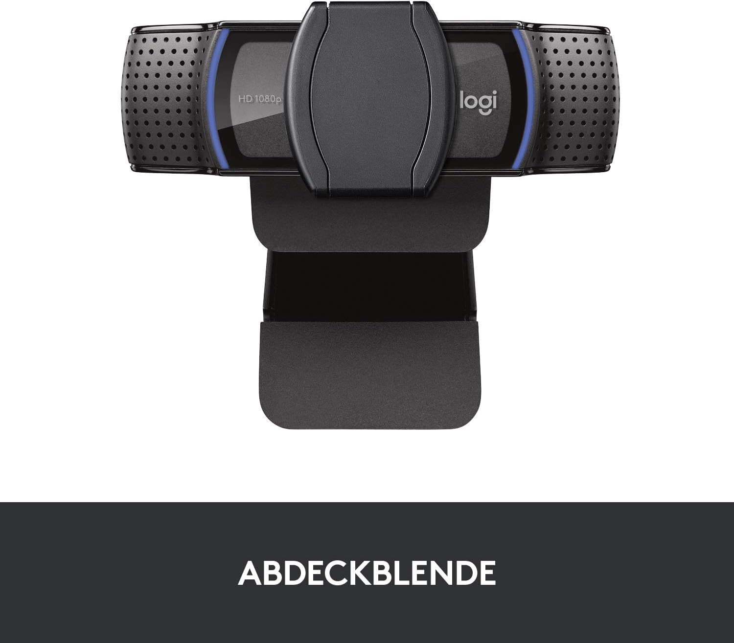 Logitech C920s HD PRO Webcam, Full-HD 1080p, 78° Blickfeld, Autofokus, Belichtungskorrektur, USB-Anschluss, Abdeckblende, Für Skype, FaceTime, Hangouts,etc., PC/Mac/ChromeOS/Android/Xbox One -Schwarz