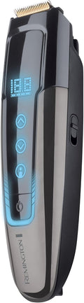 Remington MB4700 Barttrimmer Herren, Stiftung Warentest Testsieger Hautschonung, digitale Längeneinstellung 0,4-18mm TouchTech Bartschneider (Lithium Ionen Akkubetrieb|Micro-USB-Ladefunktion), Schwarz