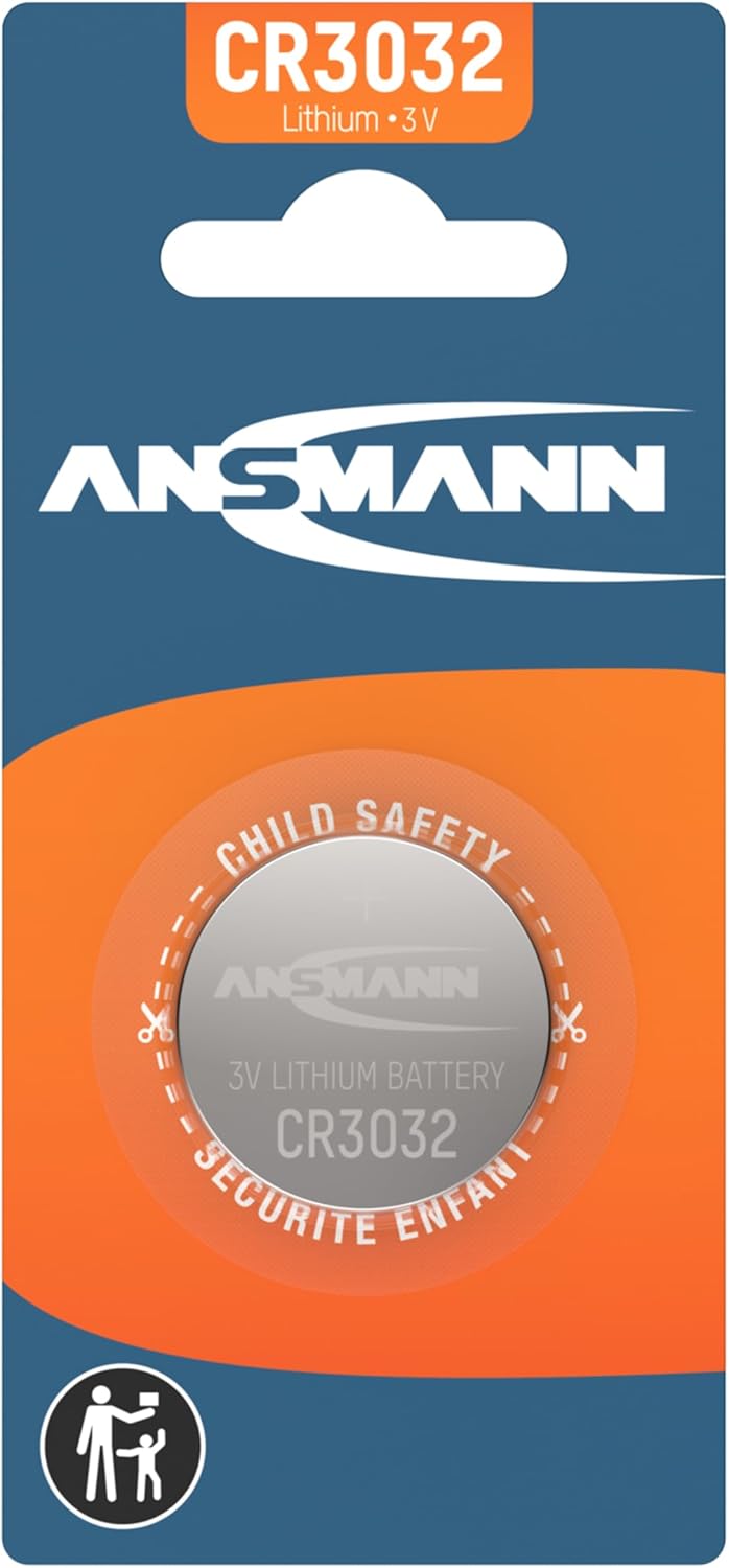 ANSMANN 1516-0013 Knofpzelle Batterie Lithium CR 3032 - 3V
