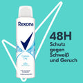 Rexona Women Anti Transpirant Spray Cotton Dry Deospray mit 48 Stunden Schutz gegen Körpergeruch und Achselnässe mit Anti-Transpirant-Technologie 6x 150 ml