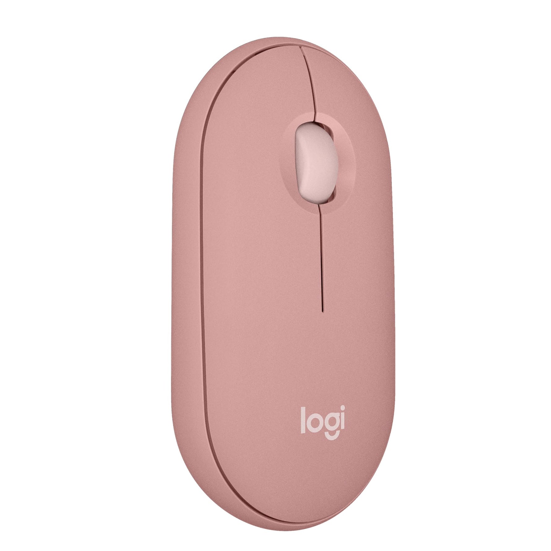 Logitech Pebble Mouse 2 M350s schlanke kabellose Bluetooth-Maus, mobil, leicht, anpassbare Taste, leise Klicks, Easy-Switch für Windows, macOS, iPadOS, Android, ChromeOS - Grafit