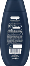 Schwarzkopf Schauma Pflege-Shampoo Silberglanz (250 ml), Silbershampoo hilft gelbliche Verfärbungen zu reduzieren, Haarshampoo für graues, blondiertes oder gesträhntes Haar