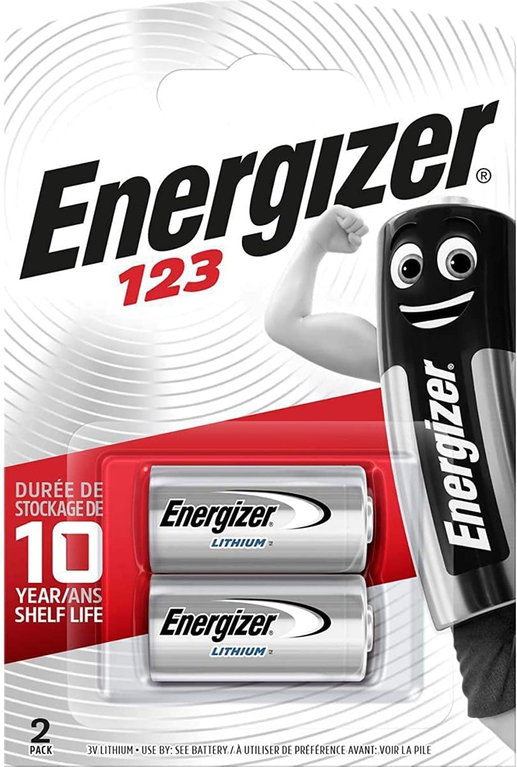 Energizer CR2450 Batterien, Lithium Knopfzelle, 2 Stück