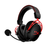 HyperX Cloud Alpha Gaming Headset, Over-Ear, 50 mm Dual-Chamber-Treiber, Memory Foam, Aluminiumrahmen, abnehmbares Noise-Cancelling Mikrofon, 3,5 mm Klinke, PC/PS5/PS4/Xbox/Switch, Schwarz-Rot