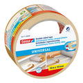 tesa Doppelseitiges Klebeband Universal - Vielseitiges Klebeband für Verpackungen, Deko und Teppiche oder zum Basteln - 5 m x 50 mm