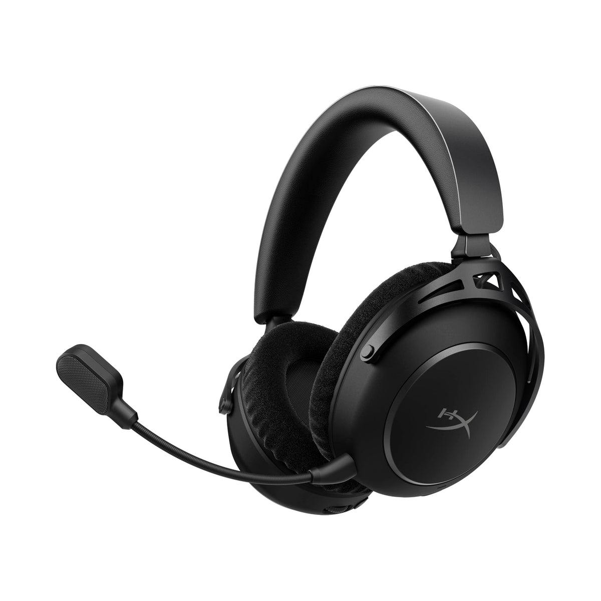 HyperX Cloud Alpha Gaming Headset, Over-Ear, 50 mm Dual-Chamber-Treiber, Memory Foam, Aluminiumrahmen, abnehmbares Noise-Cancelling Mikrofon, 3,5 mm Klinke, PC/PS5/PS4/Xbox/Switch, Schwarz-Rot