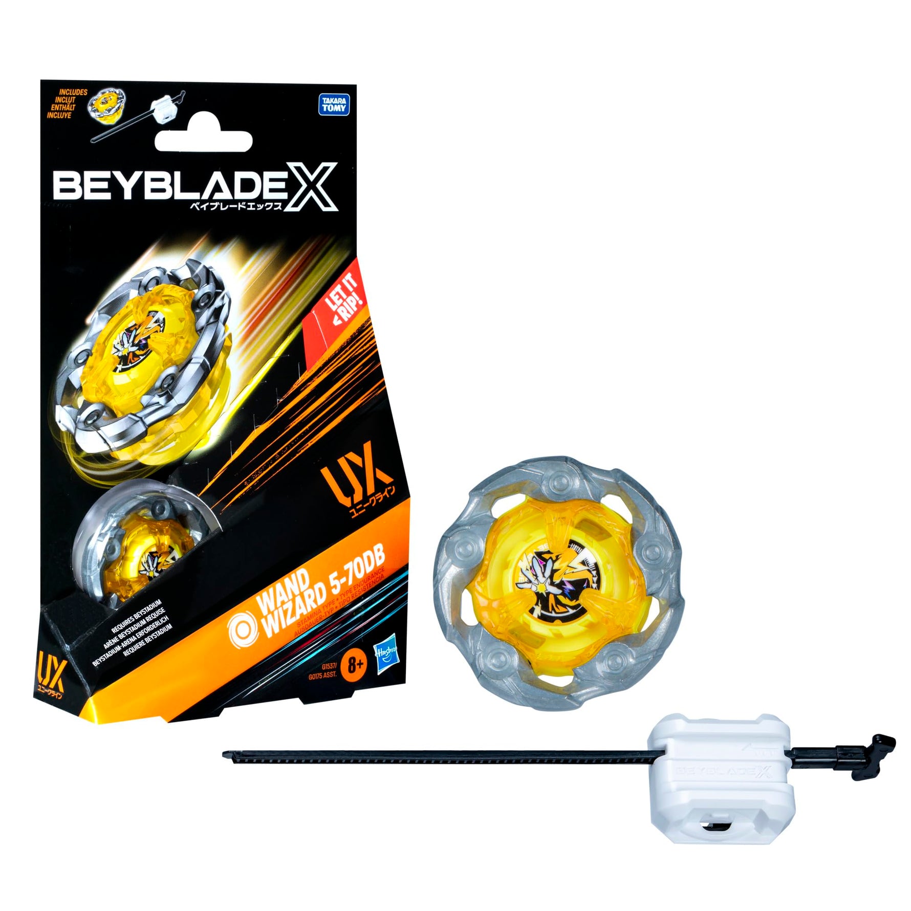 Hasbro Beyblade X Buster Dran 1-60A UX Starter Pack, Kreisel und Starter