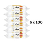 Sleepy Easy Clean Surface Cleaning Towel Herbal Soap Additive 6 Pack 6 * 100 (600 Sheets)