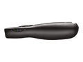 Logitech Bluetooth and USB Laser Presenter/Presentation Clicker - Universal Compatibility, 20m Range, Customizable, Smart Battery 12 Months Usage - Black