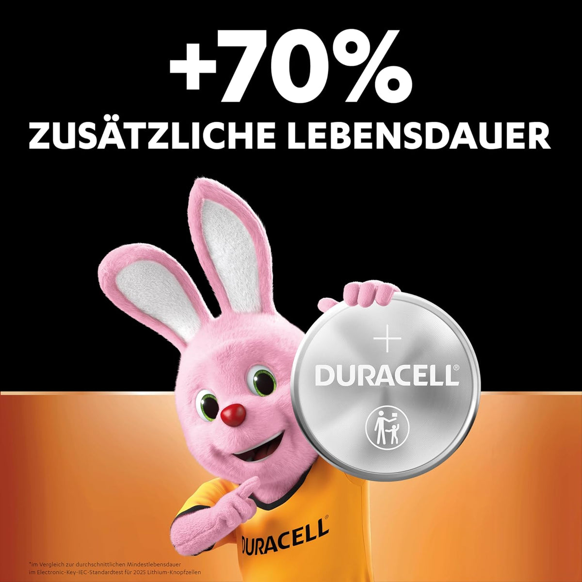 Duracell CR2025 Knopfzellen (4 Stück), CR 2025 Lithium-Knopfzelle 3 V