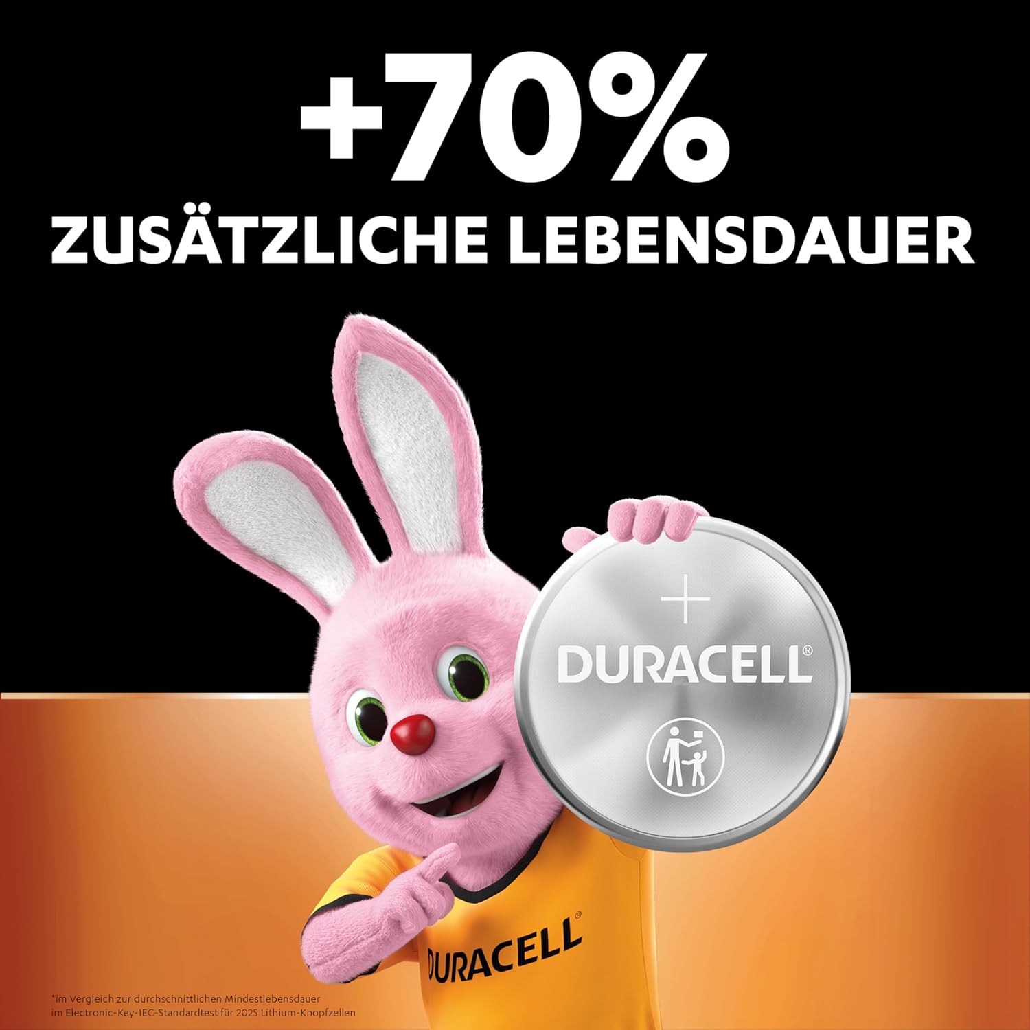Duracell CR2025 Knopfzellen (4 Stück), CR 2025 Lithium-Knopfzelle 3 V