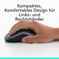 Logitech MK270 Wireless Keyboard and Mouse Set, 2.4 GHz Wireless Connection via Nano USB Receiver, Long Battery Life, for Windows and ChromeOS PCs/laptops, German QWERTZ Layout - blac