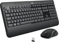 Logitech MK540 Advanced Kombi – Kabellose Tastatur und Maus für Windows, Deutsche QWERTZ-Tastatur – Schwarz