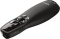 Logitech R400 Presenter, Kabellose 2.4 GHz Verbindung via USB-Empfänger, 15m Reichweite, Roter Laserpointer, Intuitive Bedienelemente, 6 Tasten, Batterieanzeige, PC - Schwarz