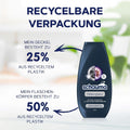Schwarzkopf Schauma Pflege-Shampoo Silberglanz (250 ml), Silbershampoo hilft gelbliche Verfärbungen zu reduzieren, Haarshampoo für graues, blondiertes oder gesträhntes Haar