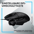 Logitech G G502 X Kabelgebundene Gaming-Maus - LIGHTFORCE Hybrid optisch-mechanische Primärschalter, HERO 25K Gaming-Sensor, Kompatibel PC, East Europe Package - macOS/Windows