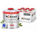 Roland Camping Butan Gaskartusche 227g – 28 Stück Gaskartuschen für Schweißbrenner Gaskocher, Lötbrenner & Heizung – Premium Qualität Butangas mit oder ohne Gasbrenner (28 Stück)