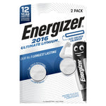 Energizer CR2450 Batterien, Lithium Knopfzelle, 2 Stück