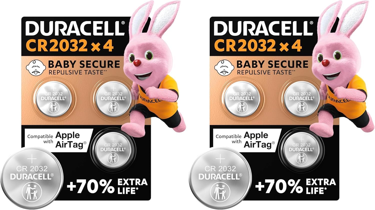 Duracell CR2450 Knopfzellen (2 Stück), CR 2450 Lithium-Knopfzellen 3 V