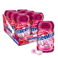 Mentos Kaugummi Pure Fresh Erdbeere, 6 Boxen zuckerfreie Chewing Gum Dragees mit Erdbeer-Geschmack & flüssiger Füllung, Multipack (6 x 35 Stück)