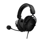HyperX Cloud Alpha Gaming Headset, Over-Ear, 50 mm Dual-Chamber-Treiber, Memory Foam, Aluminiumrahmen, abnehmbares Noise-Cancelling Mikrofon, 3,5 mm Klinke, PC/PS5/PS4/Xbox/Switch, Schwarz-Rot