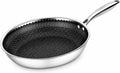 Roland Bratpfanne Edelstahl – Induktionsgeeignet – Antihaftbeschichtung, Camping – 8 cm – Spülmaschinenfest & kratzfest