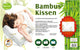 Roland Germany Bambus Kissen, Hypoallergen, Waschbar bis 40¡C, Weich und Atmungsaktiv, Geruchsresistent, ca. 70x50x14 cm