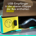 Logitech MK295 kabelloses Tastatur-Maus-Set mit SilentTouch-Technologie, Shortcut-Tasten, optischer SpurfŸhrung, Nano USB-EmpfŠnger, verzšgerungsfreier Drahtlosverbindung, QWERTZ Layout