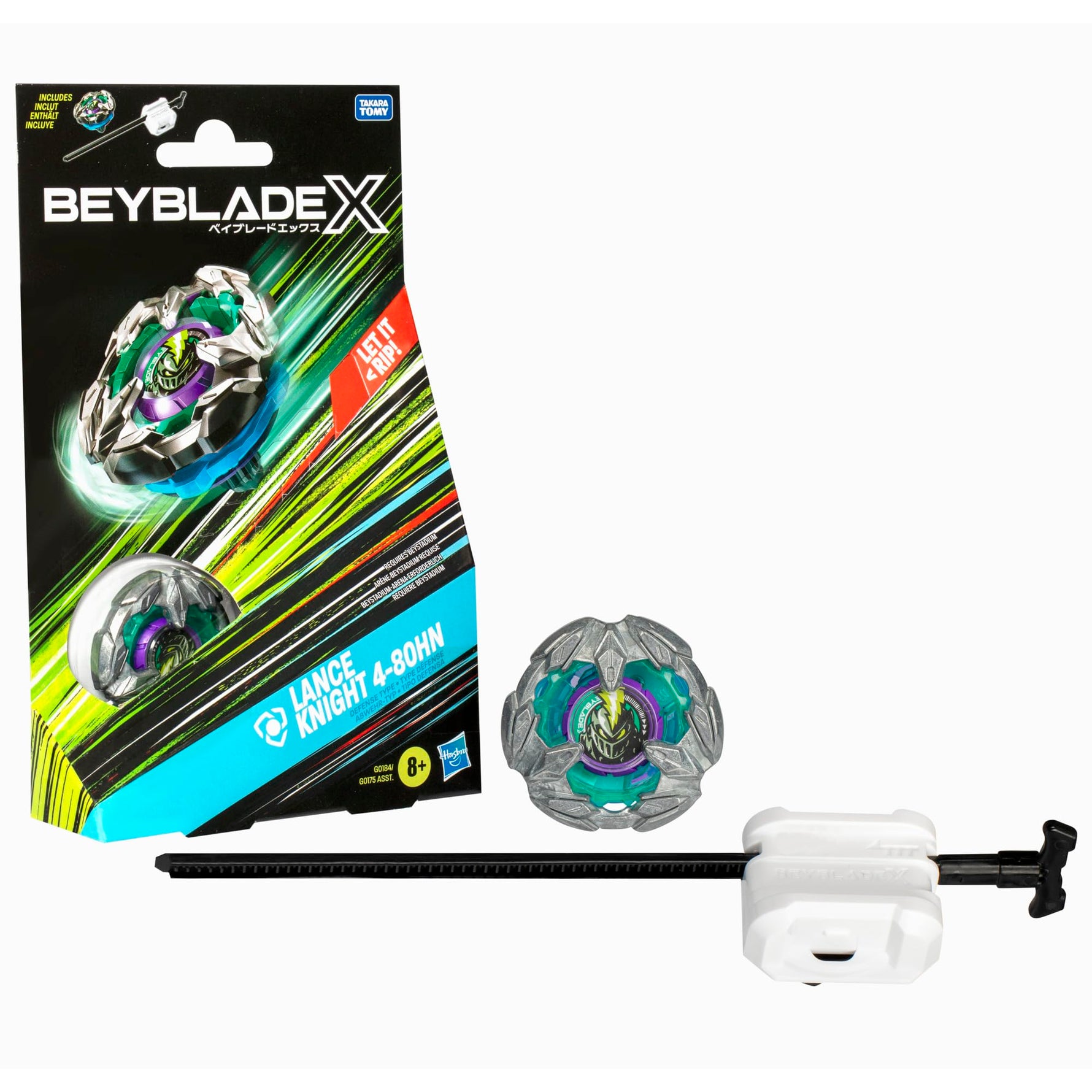 Hasbro Beyblade X Buster Dran 1-60A UX Starter Pack, Kreisel und Starter